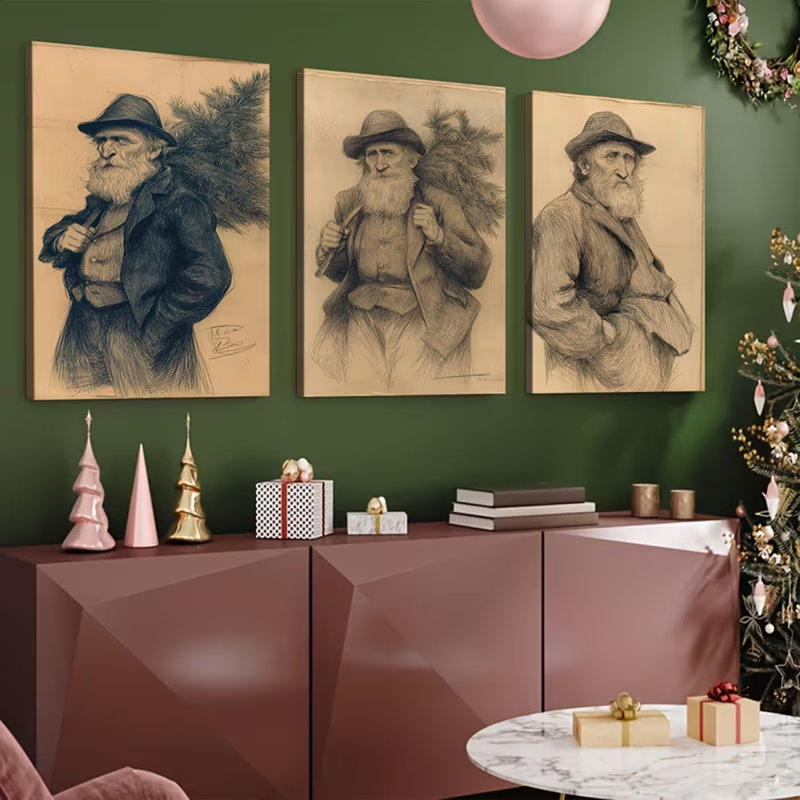 3 Piece Wrapped Canvas Print