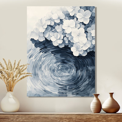 Evelyn - art mural floral