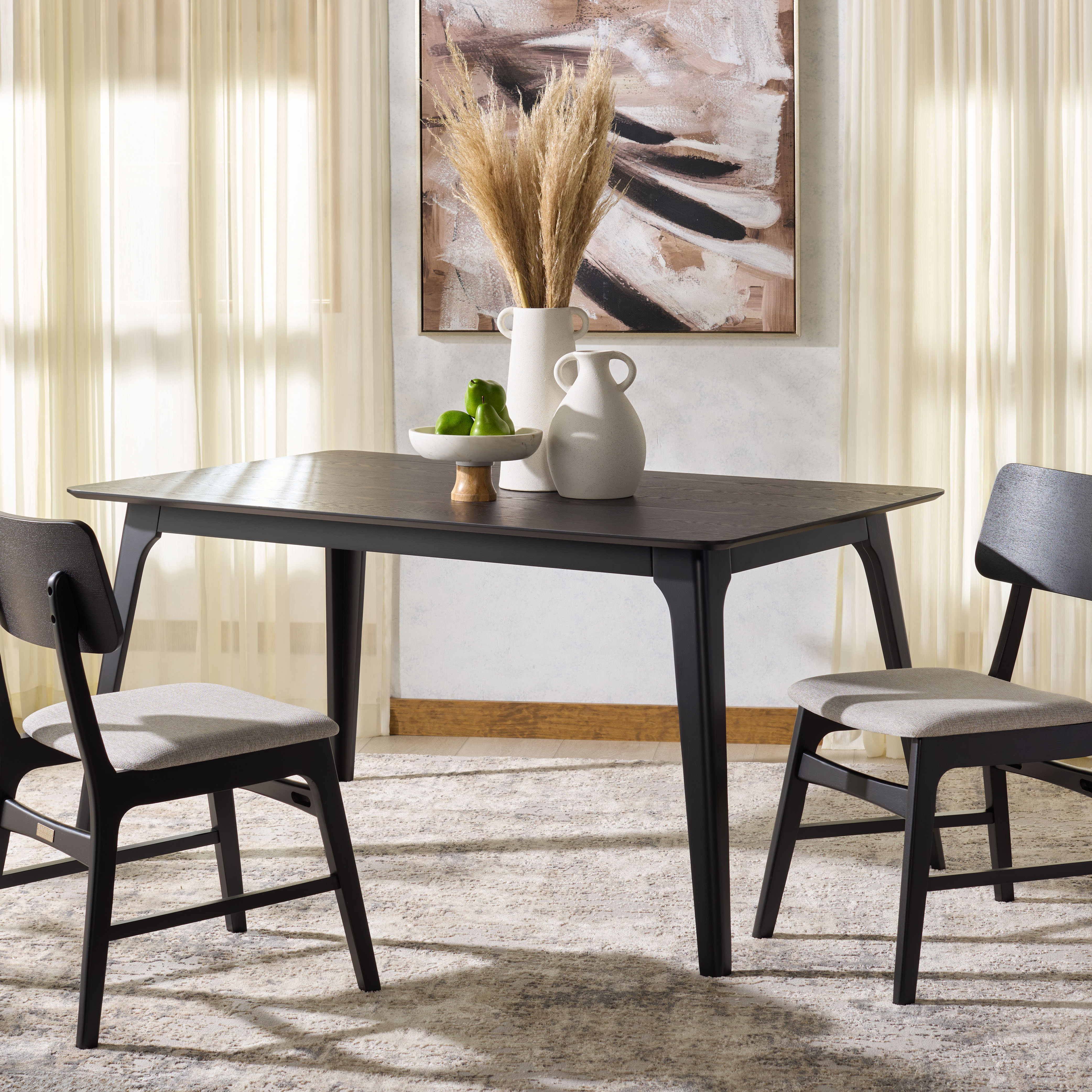 George Oliver Madina Rectangle Wood Dining Table - Wayfair Canada
