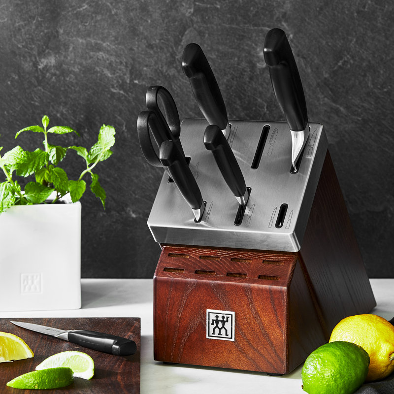 Ensemble de porte-couteaux 7 pièces Four Star