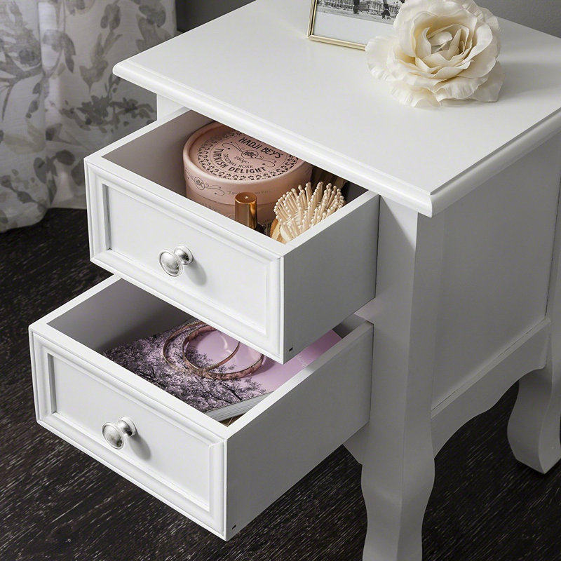 Adira 35cm W Bedside Table