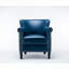 Fauteuil club classique à finition bleue sans assemblage requis-998019147