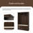 Faize 47.24 " Wide Hall Tree with Drawers and Shoe Storage-277491186