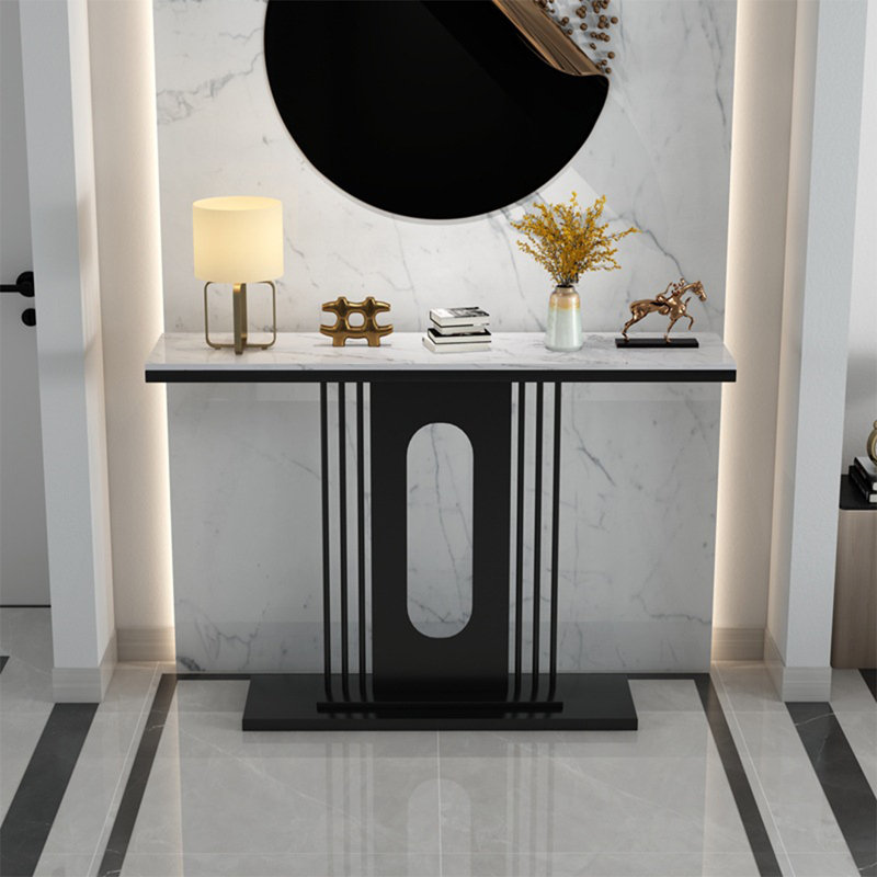 Morris, Blanc, Noir, noir, noir, noir, H 31,5 po x l 63 po x P 11,8 po