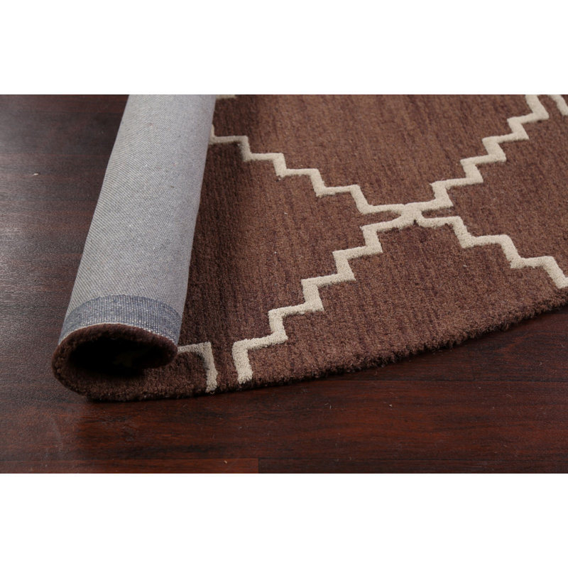 Wool Geometric Indoor Rug