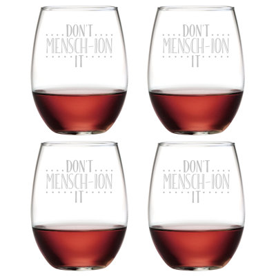 Verre à vin sans pied 21 oz mensch-ion it