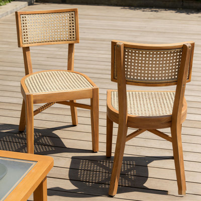 Chaise d'extérieur en bois