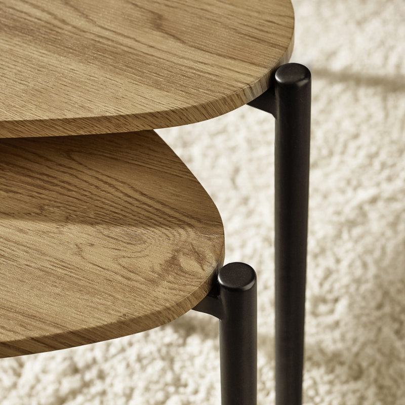Taniyha Three Leg Coffee Table, Oak