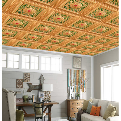 Carreau de plafond en PVC 2 pi x 2 pi Falkirk Perth