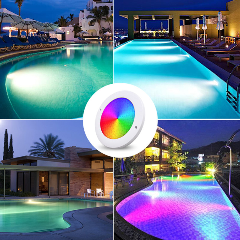 LED Waterproof Pool Light With Remote Control