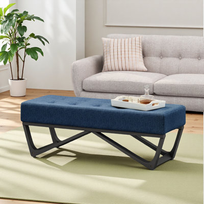 Ottoman | chic accent piece | comfortable footrest and extra seating | adds a touch of sophistication to any room
