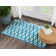 Tapis bleu Petrina