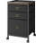 Versatile 3-Drawer Mobile File Cabinet – Compact Fabric Storage Solution with Wheels for Home Office, Accommodates Letter and A4 Documents