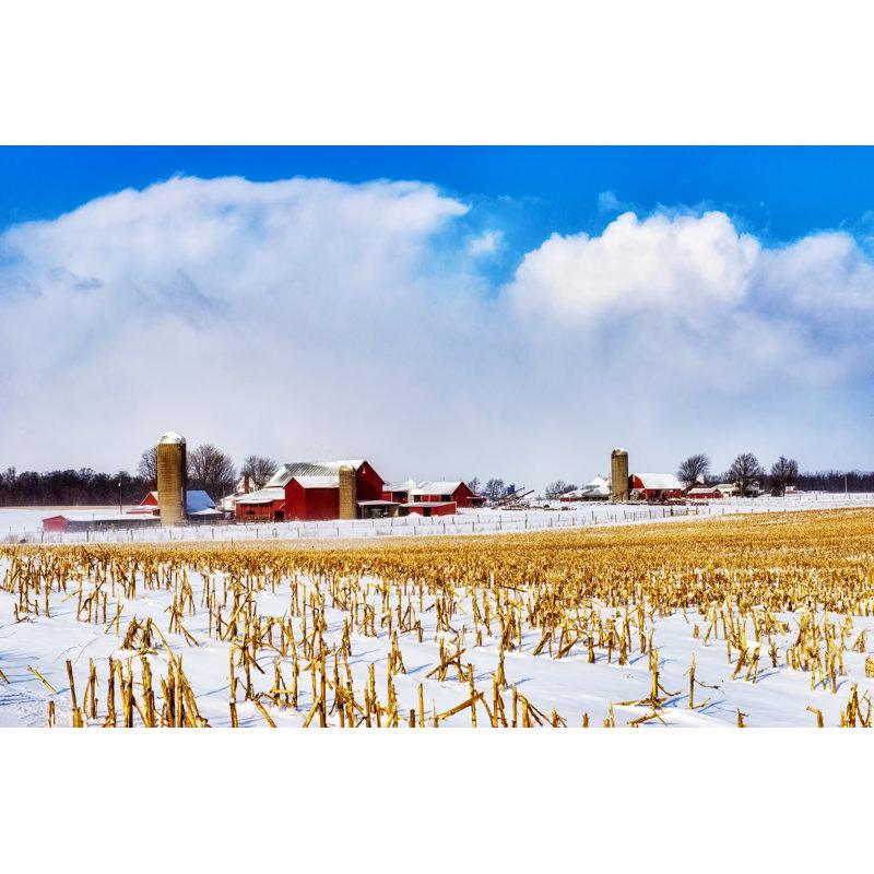 Rural Landscape by David Arment - Wrapped Canvas Print, 30cm H x 46cm W