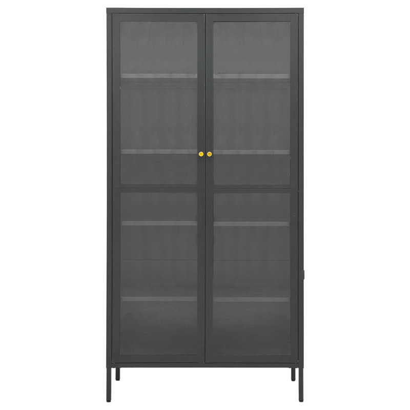 Brummage Display Cabinet, Anthracite