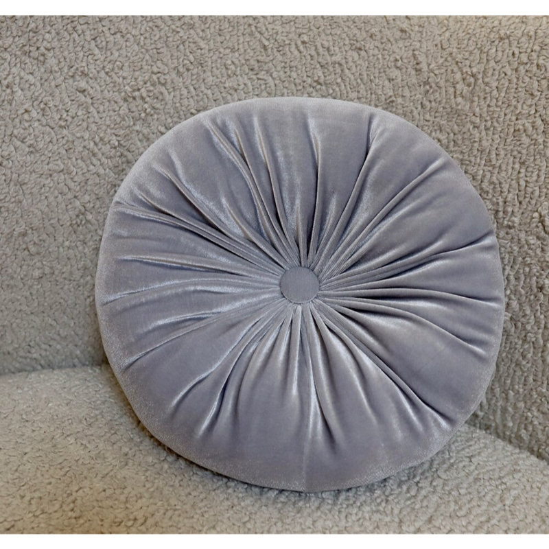 Coussin Therese, H 12 po x l 12 po, Argent