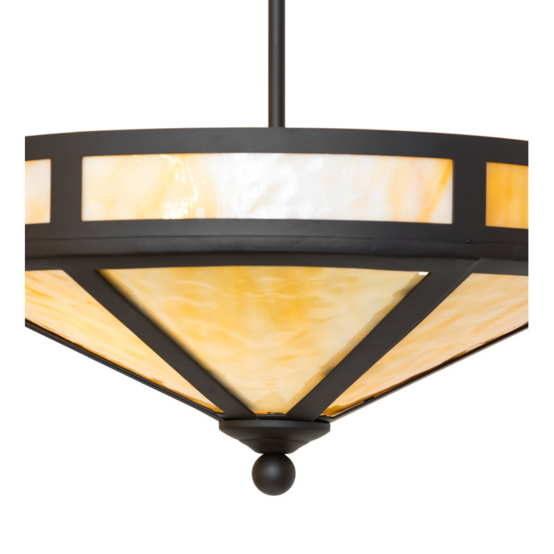 16" Wide Craftsman Prime Semi-Flushmount