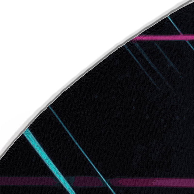 Kinetic Prism Indoor And Outdoor Area Rug, Round 5'