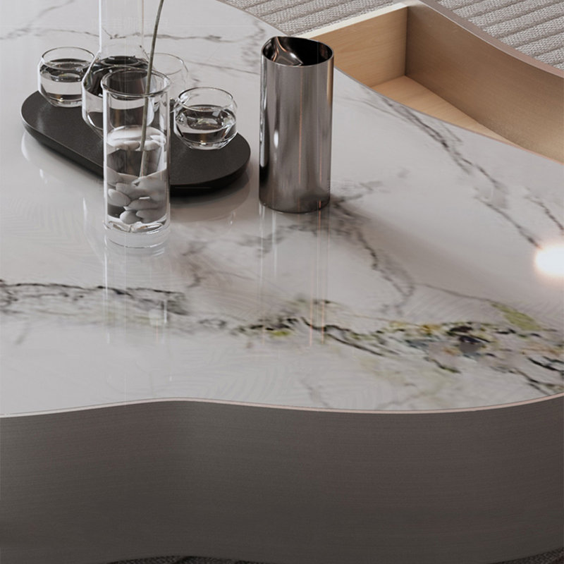Table basse en ardoise avec nuage italien