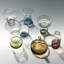 Vase de table en verre