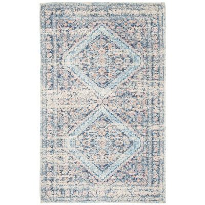 Amanda Hand Loomed Performance Geometric Rug