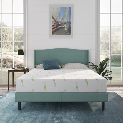 Anula, matelas en mousse à mémoire de forme mi-ferme infusé au thé vert
