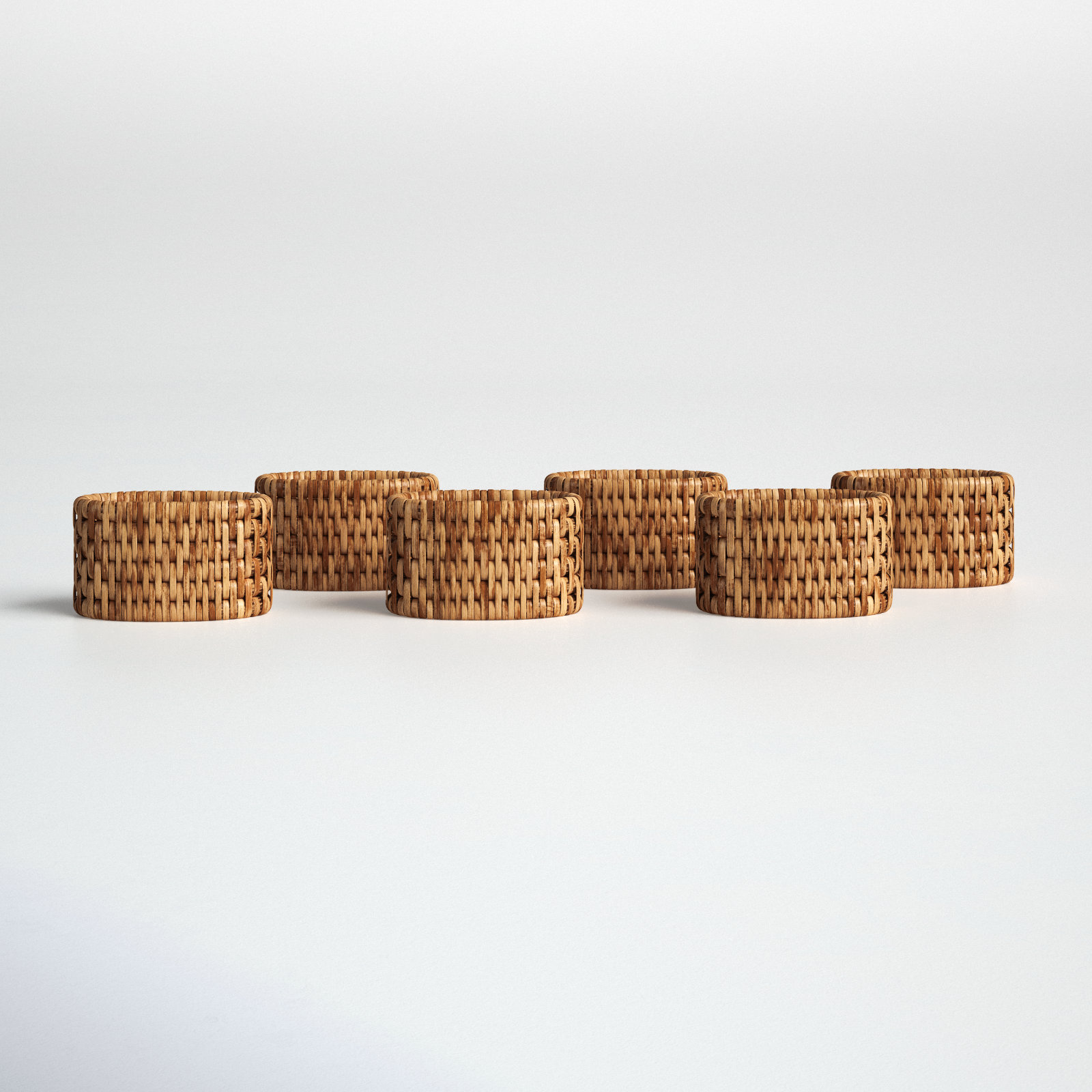 Camden Napkin Ring, Honey Brown