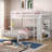 Emeteria Kids Twin Over Twin Bunk Bed-1250250826