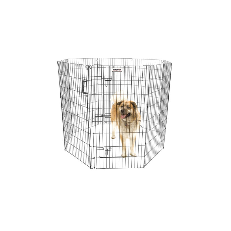 Orson Panel Metal Exercise Pen, 48" H