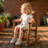 16 In. Kids Classic Solid Poplar Wood Rocking Chair In Natural Wood Finish, Egg-Shaped Seat For Ages 2–5-1667925488