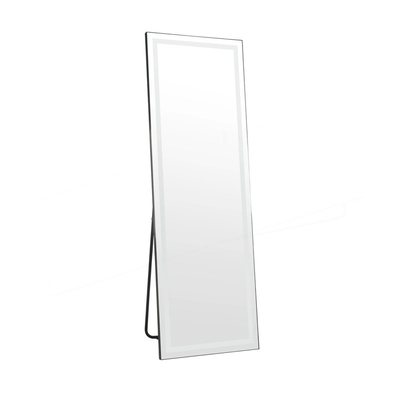 Miroir à DEL pleine longueur avec lumières et grand miroir pleine grandeur pour la chambre à coucher