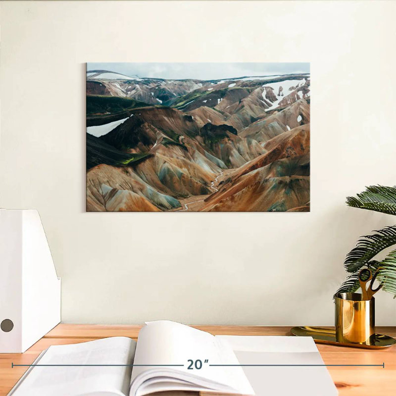 Alvord Highlands de l'Islande, H 8 po x l 12 po