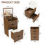Vanity with Mirror and Seat-1168097683