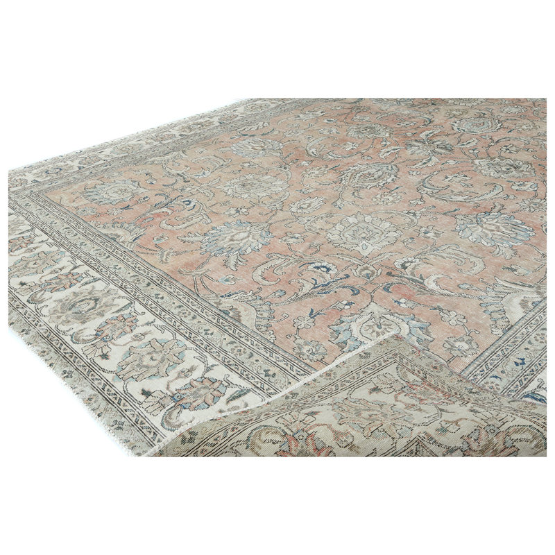 ZIVNVIZIGRE00 Wool Oriental Area Rug in Red, Rectangle 9' x 12'