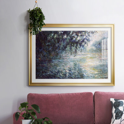 Monet, impression sur papier encadrée