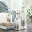 Ensemble de 3 bouteilles décoratives
