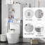 Armoire de rangement au-dessus de la toilette à 2 portes-85452791
