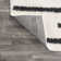 Colline Berber Stripe Shag White/Gray Rug