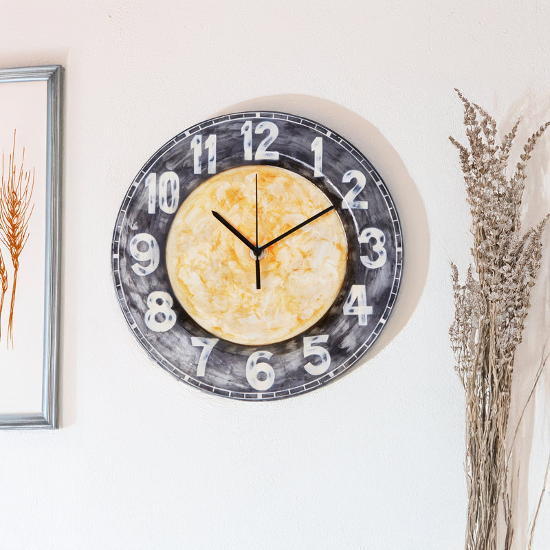Capiz Wall Clock