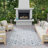 Washable Ikat Indoor / Outdoor Rug-722210791