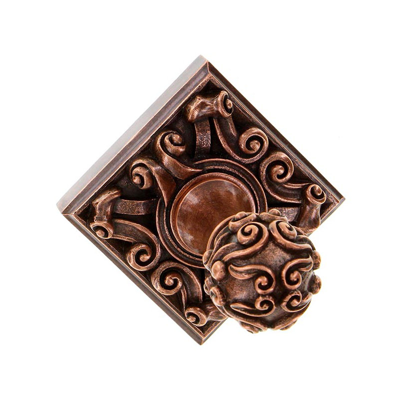 Sforza Robe Hook, Antique Silver