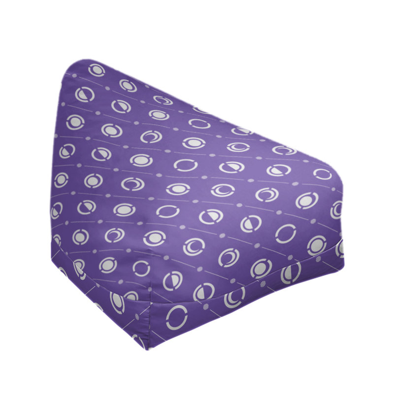 Housse de sac de pois, Mauve, H 38 po x l 42 po x P 29 po, Pas de bourre
