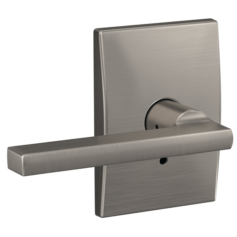 Levier Latitude personnalisé Latitude avec garniture Century, Nickel satiné