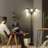 Medusa 74 in. Modern 5-Light Height Adjustable Gooseneck LED Floor Lamp with 5 Cone Shades-62954059
