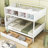 Godo Kids Twin Over Full Bunk Bed with Drawers-685050739