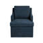 Fauteuil pivotant rembourré en chenille-69381050