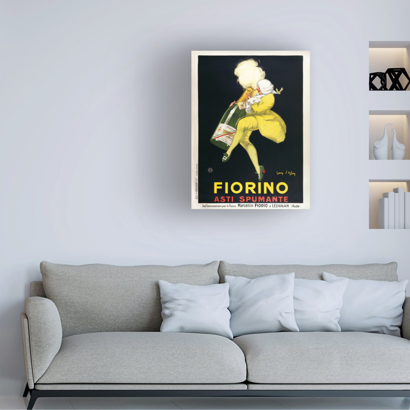 Art sur toile, Marcus Jules Fiorino, H 19 po x l 14 po