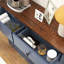 Armoire poubelle double inclinable Farmhouse Blue