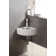 Elanti 12.25'' White Porcelain Specialty Bathroom Sink with Overflow