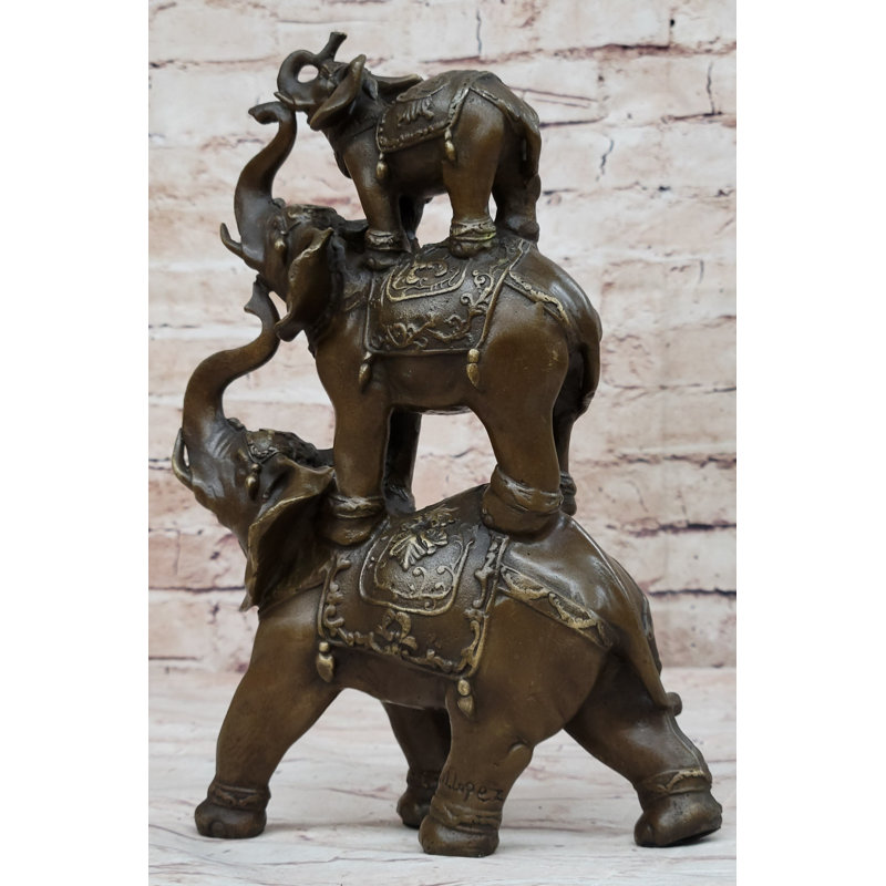 Figurine figurine animal collection bronze